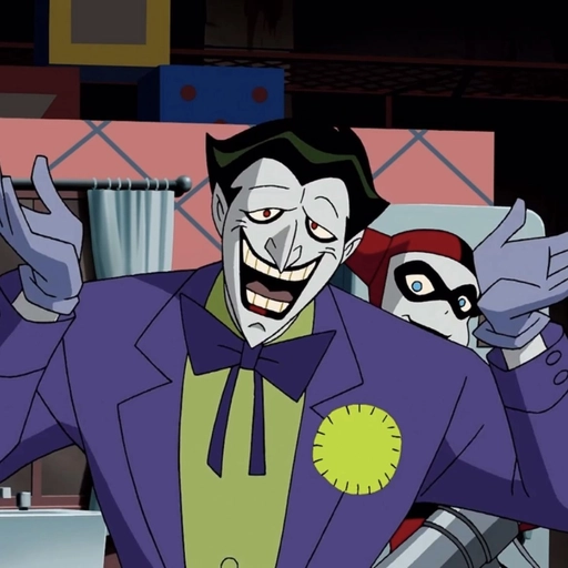 aesthetic joker pfp soft pastel tones