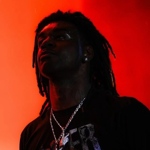 ken carson pfp black minimalistic