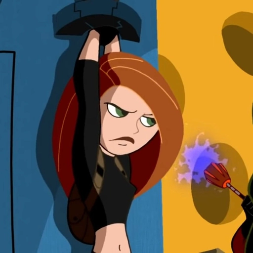 kim possible pfp drawing