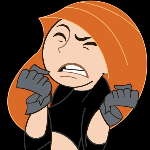kim possible pfp vibrant colors