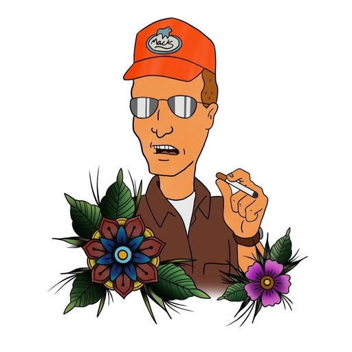 king of the hill pfp cartoon