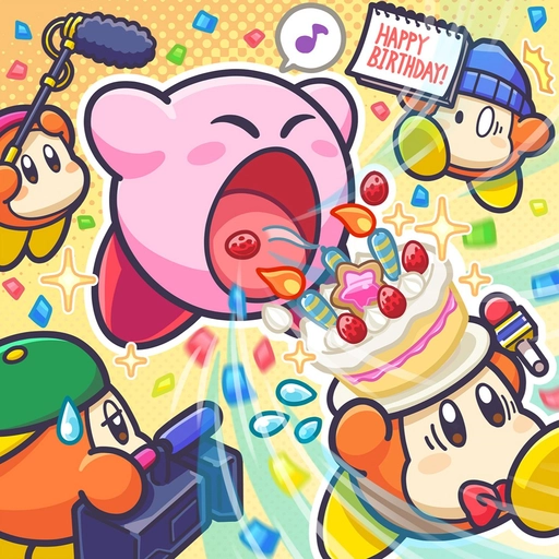 kirby pfp y2k style