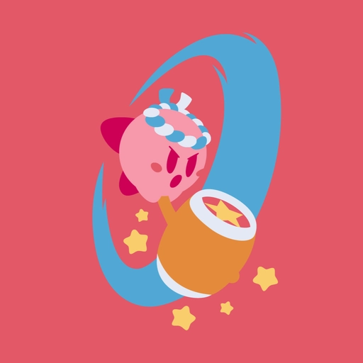 kirby discord pfp cartoon