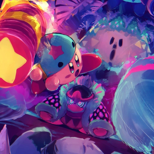 spooky halloween kirby pfp