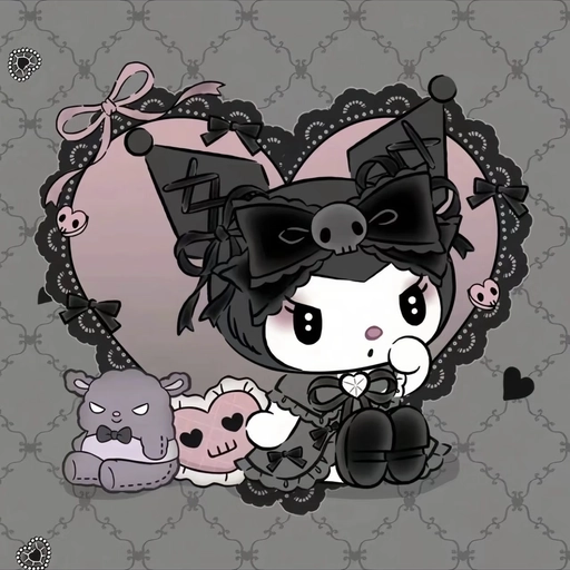 kuromi pfp character art 