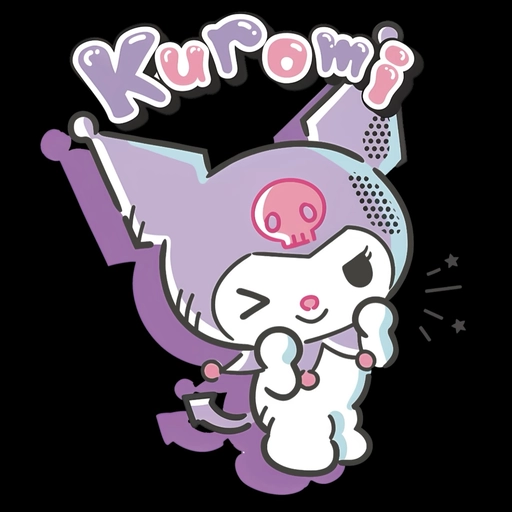 kuromi pfp anime fanart 