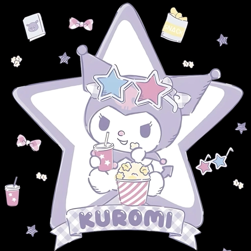 kuromi pfp discord minimal 