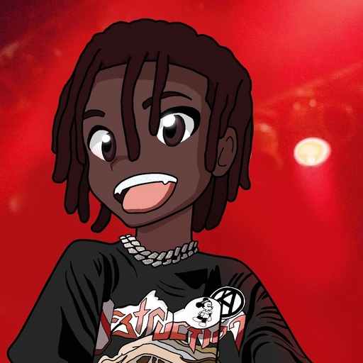lil uzi vert fun anime cartoon profile
