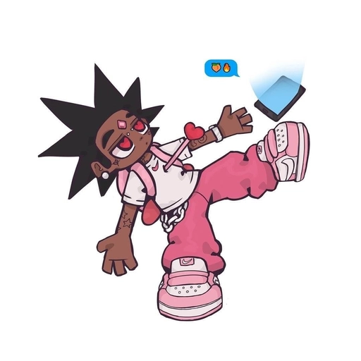 lil uzi vert cartoon pop culture pfp