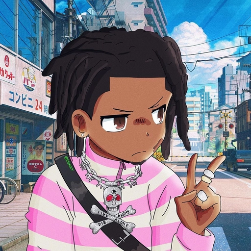 lil uzi vert digital cartoon pfp