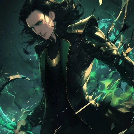 loki pfp anime style
