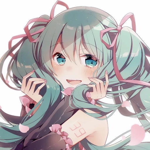 miku hatsune pfp style