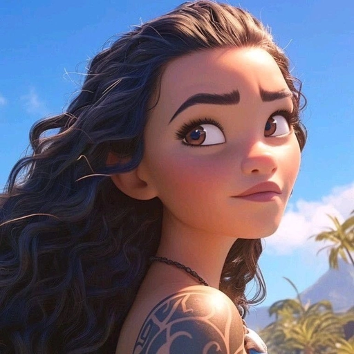 moana pfp cute girl