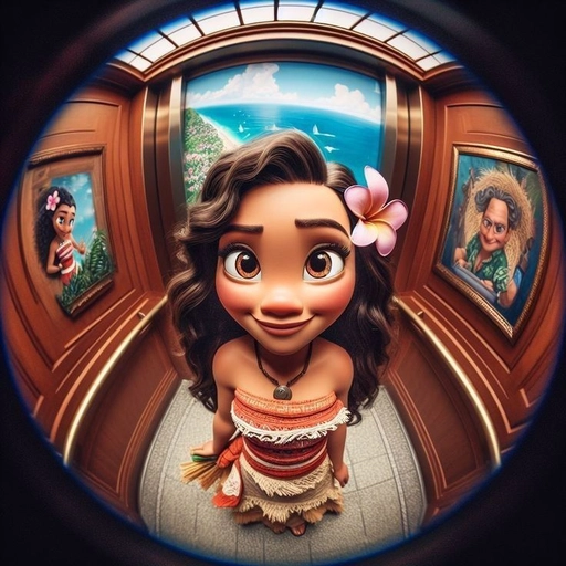 moana pfp hd cartoon