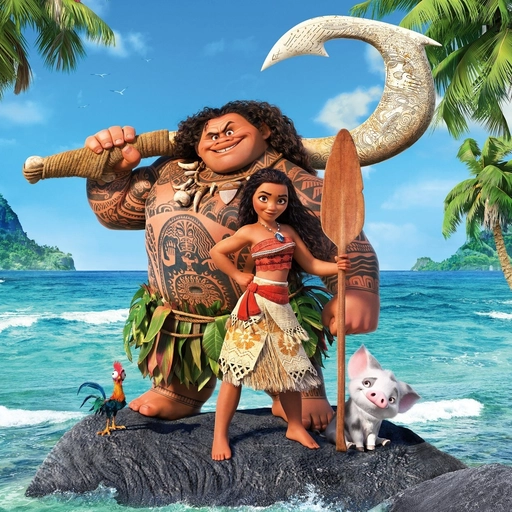 aesthetic disney moana pfp