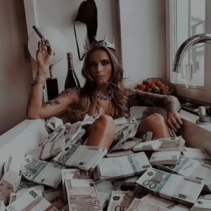 holding money pfp picture