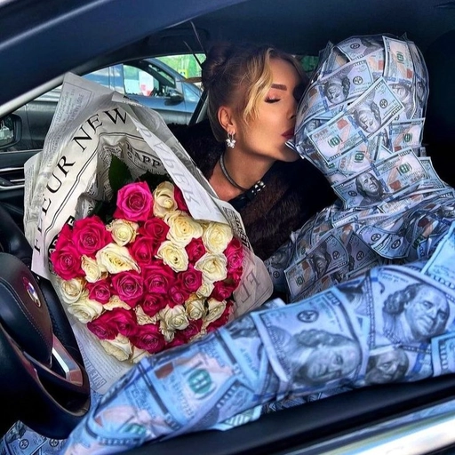 money flex pfp funny