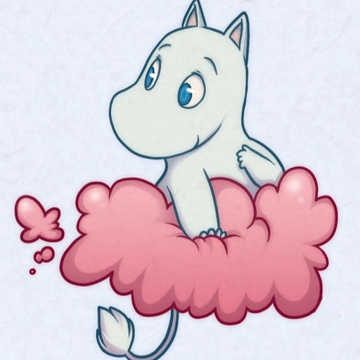 moomins pfp cartoon style