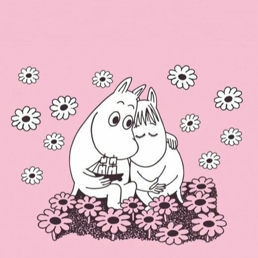 moomins matching pfp happy moment