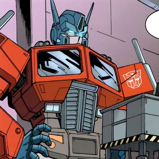 old school optimus prime pfp