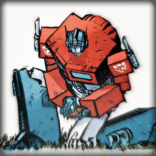 Optimus Prime classic cartoon hero