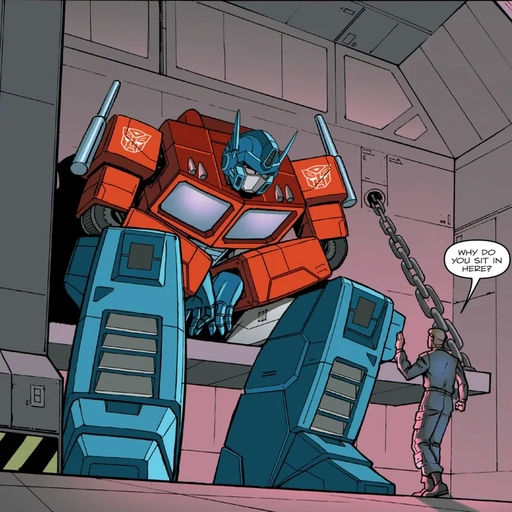 optimus prime transformer pfp