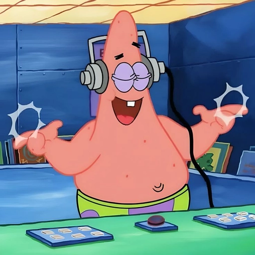 patrick star pfp cartoon