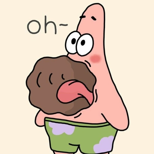 patrick star profile pic aesthetic style