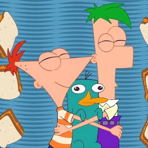 phineas and ferb pfp funny
