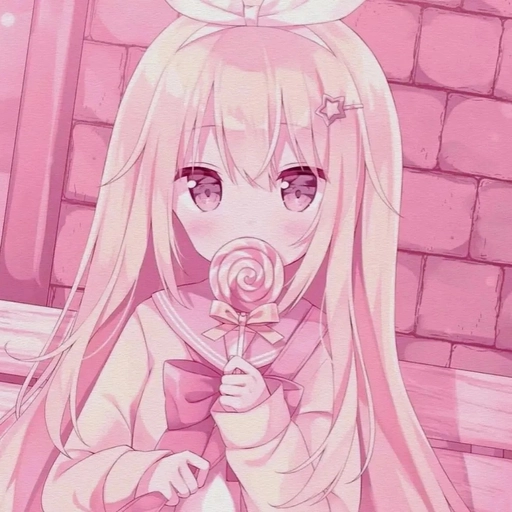pink anime pfp for discord