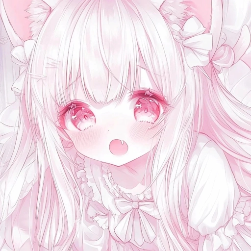 pink aesthetic profile pic for anime