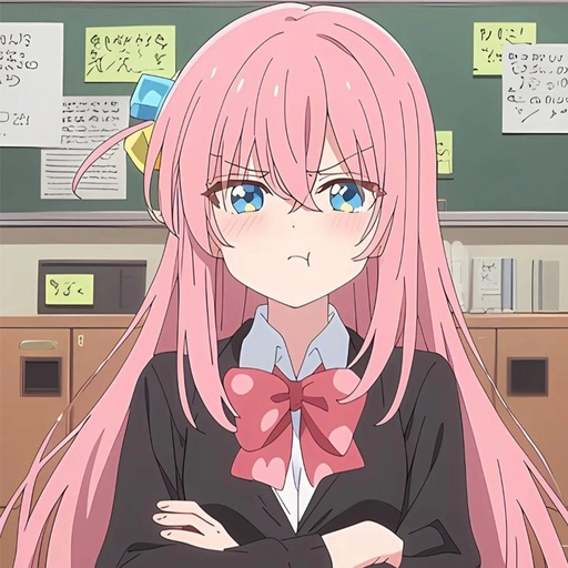 pink anime pfp aesthetic