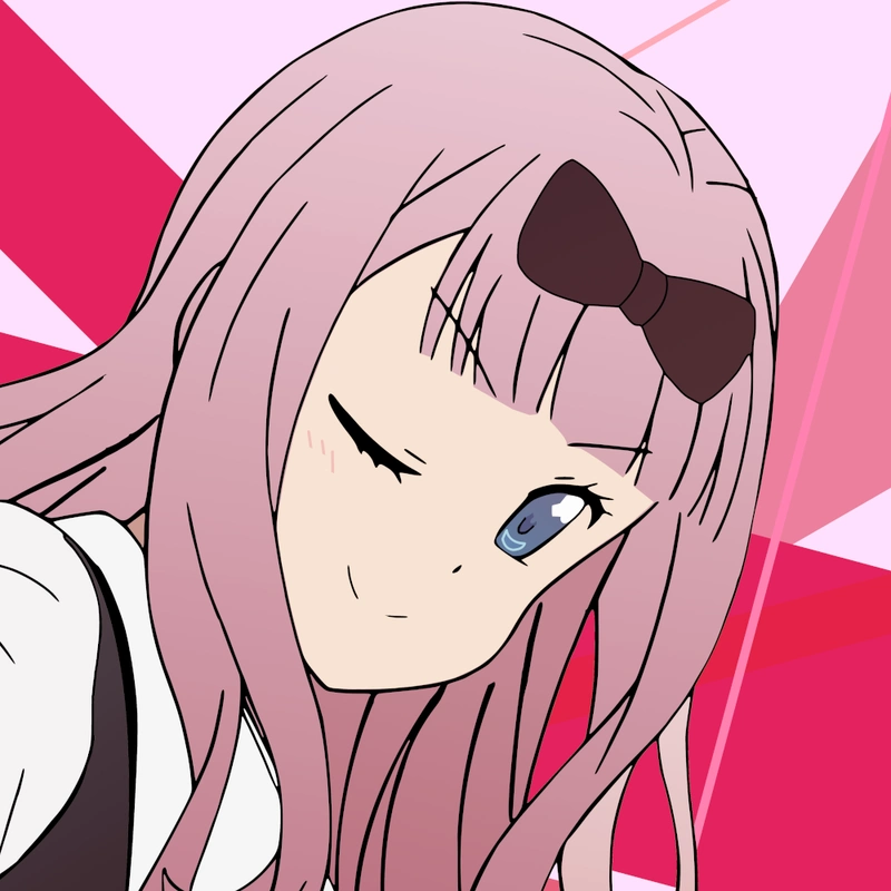 aesthetic pink anime pfp photo