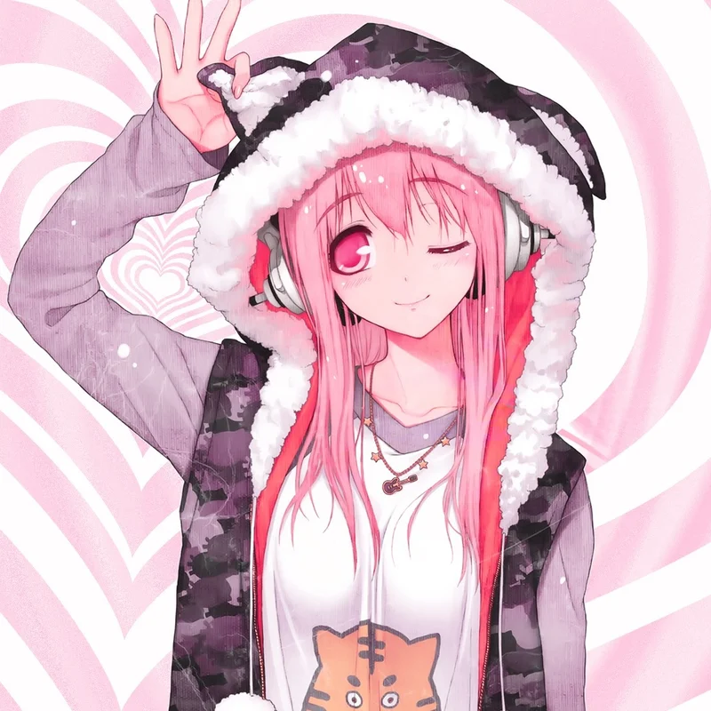 pink aesthetic pfp minimal style