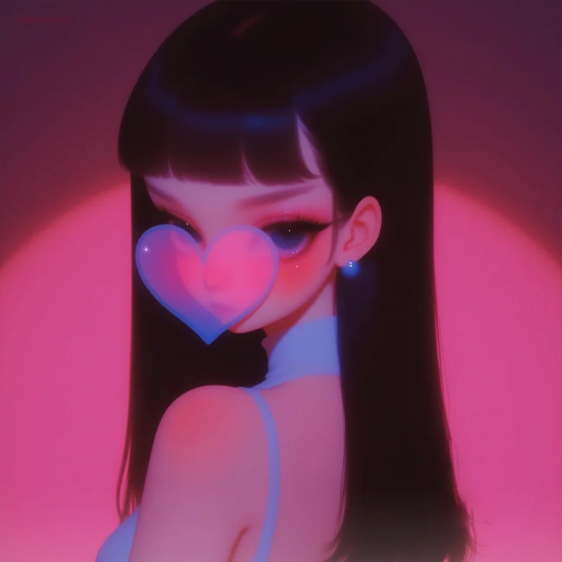 pastel pink anime aesthetic pfp for girls