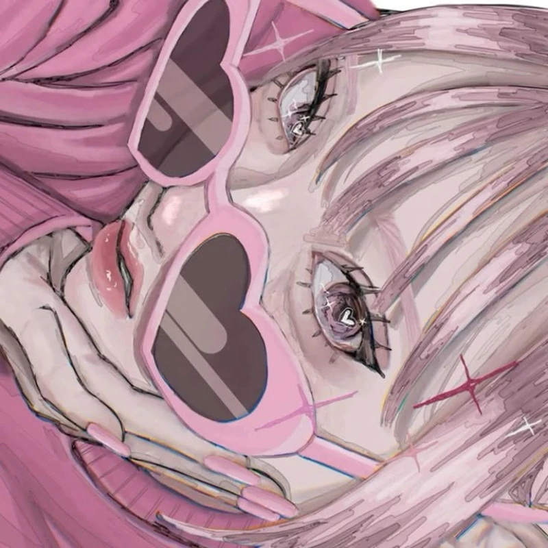 pink aesthetic pfp image