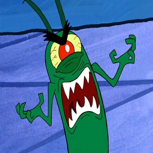 plankton pfp abstract