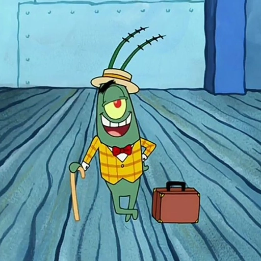 plankton pfp colorful