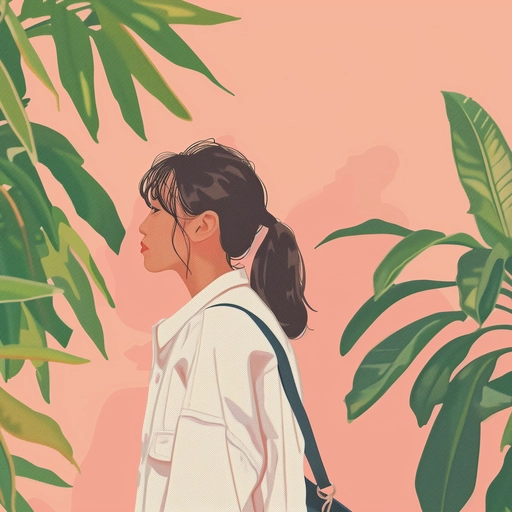 pink preppy pfp aesthetic look 