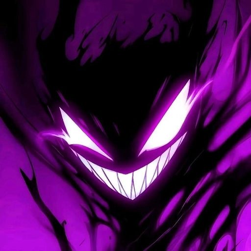 purple aura anime pfp glowing