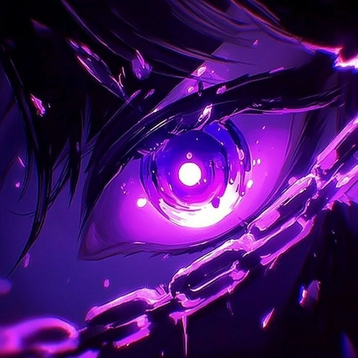 dark purple anime pfp fantasy