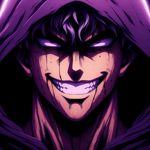 purple aura anime pfp energy