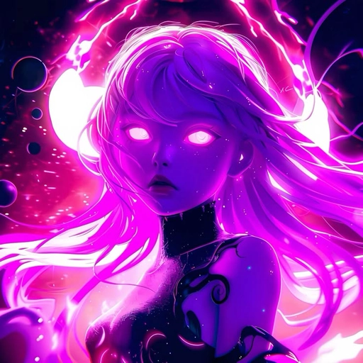 cool purple anime pfp edgy