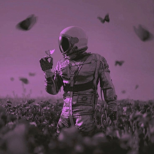 purple pfp background design