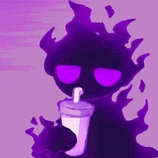 pastel purple pfp style