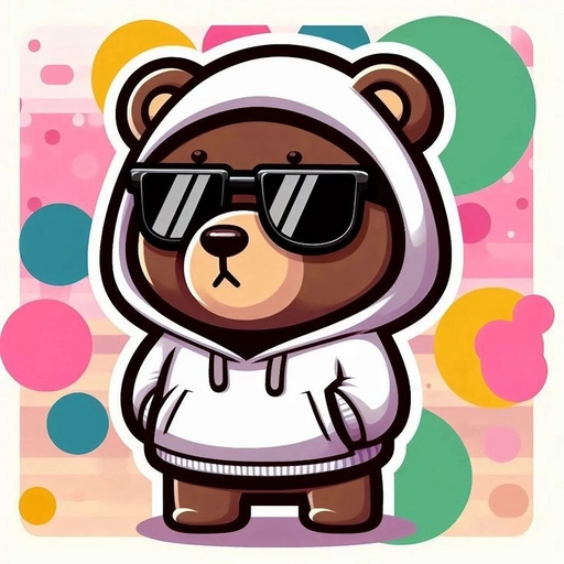 trendy rabbit hoodie cartoon profile picture