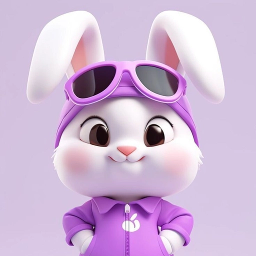 rabbit hoodie pfp cartoon funny