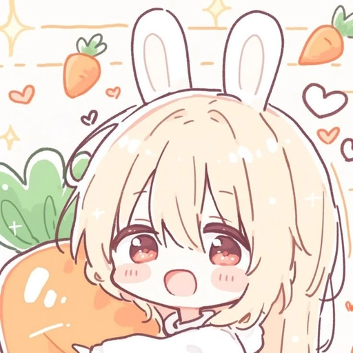 rabbit hoodie pfp cartoon anime