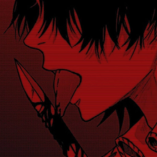 red pfp aesthetic