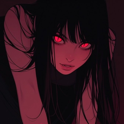 aesthetic red pfp profile